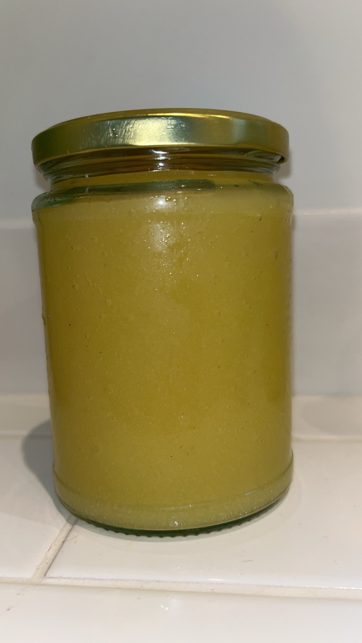 500ml Organic Pineapple & Coconut Sea Moss Gel. Front shot