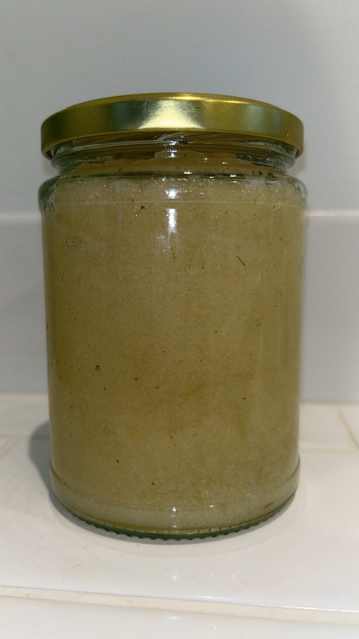 500ml Lemon & Ginger Organic Seamoss. Front shot 